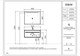 BLACK&WHITE Мебель U909.1000 основной шкаф, Hopper металлический ящик, кварцевая / раковина (994x582x450) - фото 108912