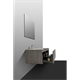 BLACK&WHITE Мебель U909.1500 основной шкаф, Hopper металлический ящик, кварцевая / раковина (1494x582x450) - фото 108916