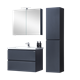ORANS Мебель BC-4023-800 основной шкаф, раковина, цвет: MFC061/MDF PU022 (800x480x570) - фото 109010