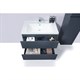 ORANS Мебель BC-4023-800 основной шкаф, раковина, цвет: MFC061/MDF PU022 (800x480x570) - фото 109015