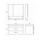 COMFORTY Тумба-умывальник Никосия 80П дуб темный с раковиной Fest 80 COMFORTY 00-00008856 - фото 114074