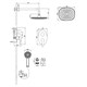 LEMARK Смеситель Atlantiss LM3229C для душа, встраиваемый LM3229C - фото 117013