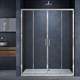 VINCEA Душевая дверь Alpha VDS-3AL2170CL, 1700, хром, стекло прозрачное VINCEA VDS-3AL2180MT