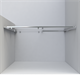 VINCEA Душевая дверь Garda VDS-1G120CHB, 1200, черный, стекло шиншилла VINCEA VDS-1G120CHB
