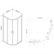 VINCEA Душевой уголок Garda VSQ-1G900CLB, 900*900, черный, стекло прозрачное VINCEA VSQ-1G900CLB