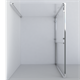 VINCEA Душевой уголок Garda VSR-1G9012CLB, 1200*900, черный, стекло прозрачное VINCEA VSR-1G9012CLB