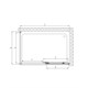 VINCEA Душевой уголок Soft VSR-3SO8010CL, 1000*800, хром, стекло прозрачное - фото 121035
