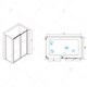 RGW CL-48B (CL-14B + Z-050-1B) 1200x900 Душевой уголок 32094892-014 - фото 131575