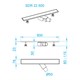 RGW 600 Душевой трап SDR-22B нержавеющая сталь S/S 304 универсальная - под плитку \ крышка решетка - фото 135334