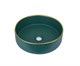 Bronze de Luxe Накладная раковина зеленая, размер 360х360х120 Bronze de Luxe 1054