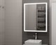 CONTINENT Зеркало-шкаф ALLURE 550х800 белый правый со светодиодной подсветкой - фото 136737