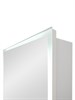 CONTINENT Зеркало-шкаф REFLEX 600х800 белый со светодиодной подсветкой - фото 136845