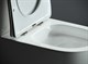 CERAMICA NOVA Напольный пристенный унитаз Mia Rimless (безободковый) CN1801 - фото 139561