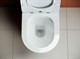CERAMICA NOVA Напольный пристенный унитаз Highlight Rimless (безободковый) CN1802 - фото 139573
