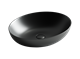 CERAMICA NOVA Умывальник чаша накладная овальная (цвет Чёрный Матовый) Element 520*395*130мм - фото 140435