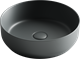 CERAMICA NOVA Умывальник чаша накладная круглая (цвет Темный Антрацит Матовый) Element 390*390*120мм - фото 140548