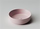 CERAMICA NOVA Умывальник чаша накладная круглая (цвет Розовый Матовый) Element 390*390*120мм - фото 140593