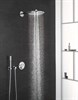 GROHE Душевой комплект с термостатом Grohtherm SmartControl 34705000 с внутренней частью - фото 142782