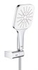 GROHE 26588LS0 Rainshower SmartActive 130 Cube Душевой набор, 3 вида струй, белая луна GROHE-26588LS0 - фото 142959