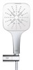 GROHE 26588LS0 Rainshower SmartActive 130 Cube Душевой набор, 3 вида струй, белая луна GROHE-26588LS0 - фото 142962