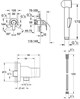 GROHE Набор для гигиенического душа BauClassic 124434 - фото 145460