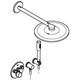 GROHE 34709000 SmartControl Душевая система с душевым гарнитуром и верхним душем Rainshower 310, хром GROHE-34709000 - фото 145889
