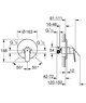 GROHE Смеситель для душа Eurosmart Cosmopolitan 32880000 GROHE-32880000 - фото 146029