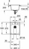 GROHE Мойка кухонная K700U 31650AP0 GROHE-31650AP0 - фото 146319