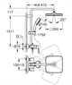 GROHE 26692000 Tempesta Cosmopolitan 250 Душевая система поворотная со смесителем, хром - фото 146363