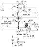 GROHE 23095000 BauClassic Смеситель для раковины DN 15 однорычажный, хром GROHE-23095000 - фото 146551