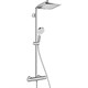 HANSGROHE Душевая система Hansgrohe Crometta Е 240 1jet Showerpipe 27271000 - фото 148154