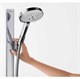 HANSGROHE Душевой набор Hansgrohe Raindance Select S 120 3jet со штангой 150 см и мыльницей 27646000, хром - фото 148572