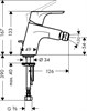 HANSGROHE Смеситель для биде Hansgrohe Focus E2 31920000 - фото 149400