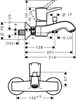 HANSGROHE Смеситель для ванны Hansgrohe Metropol Classic хром/золото 31340090 - фото 149517