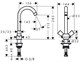 HANSGROHE Смеситель для кухни Hansgrohe Logis 71280000 - фото 149796