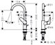 HANSGROHE Смеситель для раковины Hansgrohe Logis 71130000 - фото 150061