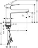 HANSGROHE Смеситель для раковины Hansgrohe Metropol 100 32502000 - фото 150138