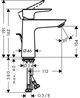 HANSGROHE Смеситель для раковины Hansgrohe Talis E 71710140 - фото 150268