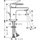 HANSGROHE Смеситель для раковины без сливного набора Hansgrohe Vernis Blend 70 71558670 черный - фото 150430