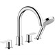 HANSGROHE Смеситель на край ванны Hansgrohe Vernis Shape 71459000 хром - фото 150491