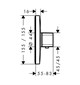 HANSGROHE Термостат Ecostat E, 37 л/мин, СМ Hansgrohe 15705000, хром 15705000 - фото 150515