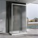 ABBER Душевой уголок  Schwarzer Diamant AG30160MH-S70M-S70M, размер 160x70 см, двери раздвижные, стекло 6 мм AG30160MH-S70M-S70M - фото 152348