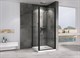 ABBER Душевой уголок  Sonnenstrand AG04090B-S85B, размер 90x85 см, двери распашные, стекло 6 мм AG04090B-S85B - фото 153070