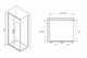 ABBER Душевой уголок  Sonnenstrand AG04100BC-S85B, размер 100x85 см, двери распашные, стекло 6 мм AG04100BC-S85B - фото 153088