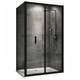 ABBER Душевой уголок  Sonnenstrand AG07090B-S75B, размер 90x75 см, двери складные, стекло 6 мм AG07090B-S75B - фото 153161