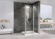 ABBER Душевой уголок  Sonnenstrand AG04140S-S70, размер 140x70 см, двери распашные, стекло 6 мм AG04140S-S70 - фото 153286