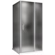 ABBER Душевой уголок  Sonnenstrand AG04100MS-S100M, размер 100x100 см, двери распашные, стекло 6 мм AG04100MS-S100M - фото 153425