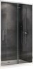 ABBER Душевая дверь  Schwarzer Diamant AG30110H, ширина 110 см, двери раздвижные, стекло 6 мм - фото 153581