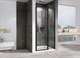 ABBER Душевая дверь  Sonnenstrand AG04120BS, ширина 120 см, двери распашные, стекло 6 мм AG04120BS - фото 153717