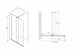 ABBER Душевая перегородка  Komfort AG09120, размер x120 см, двери раздвижные, стекло 8 мм - фото 153850